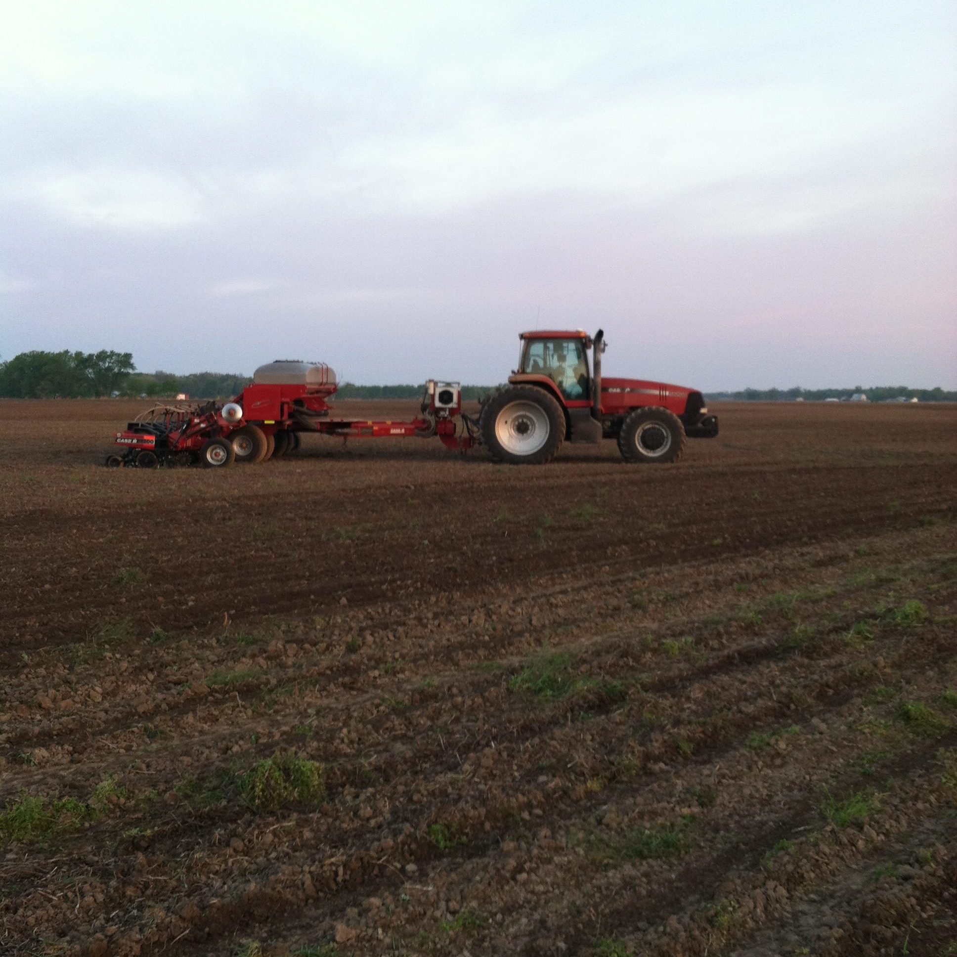 Planting with autosteer